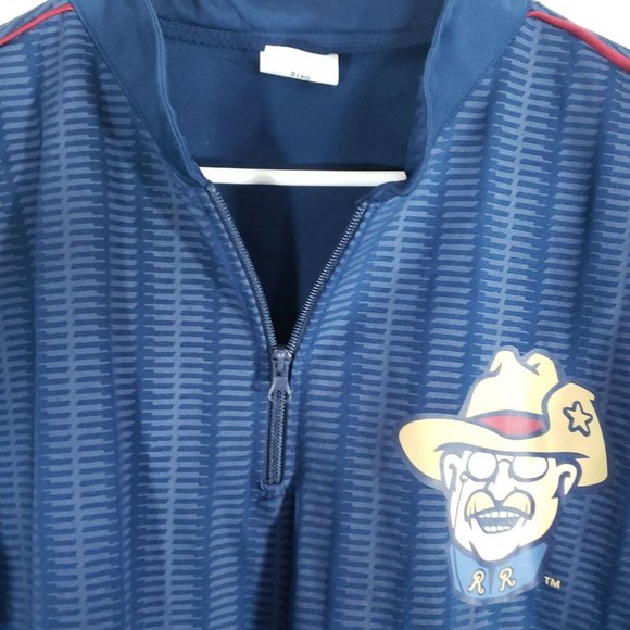 Frisco RoughRiders Men’s Medium Wind Shirt Pullover Polyester MiLB Texas Rangers - Picture 6 of 8